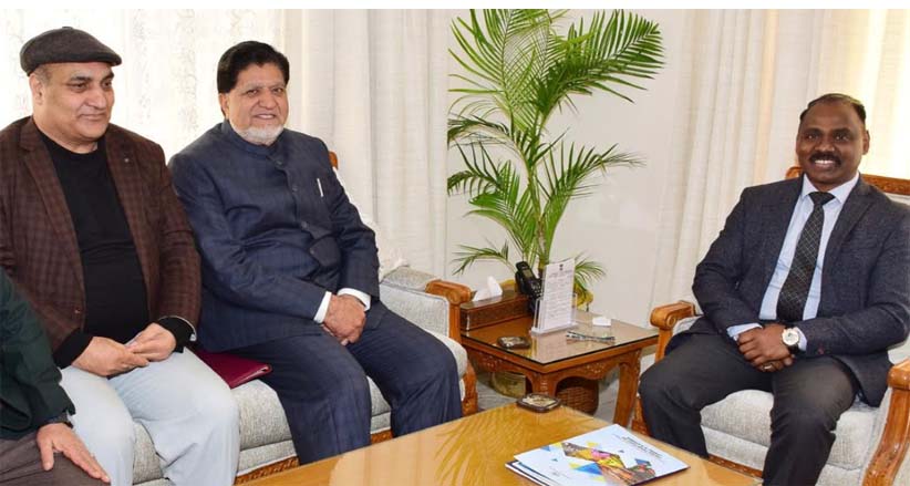 Former Minister Abdul Gani Kohli meets Lt Governor