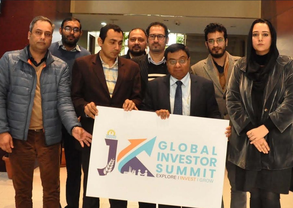 Dwivedi unveils Logo of first ever JK Global Investor Summit