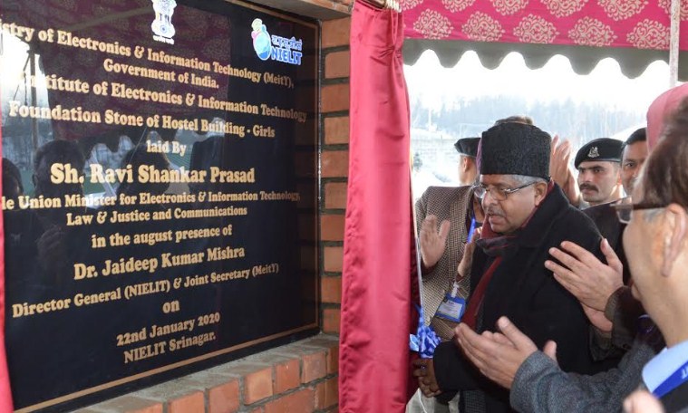 GoI to setup infra for development, export of IT products from J&K: Ravi Shankar Prasad