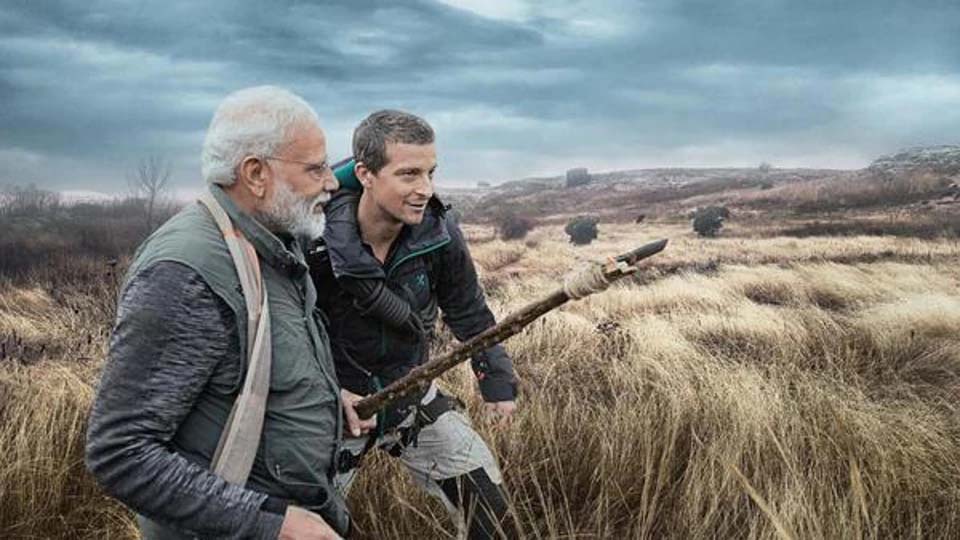 PM Modi was calm in crisis, says Bear Grylls