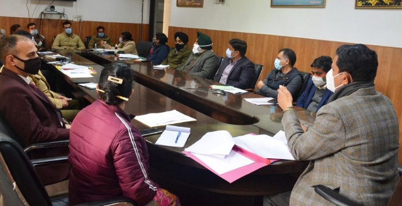 Div Com Jammu reviews arrangement for Shri Amarnath Ji Yatra 2021