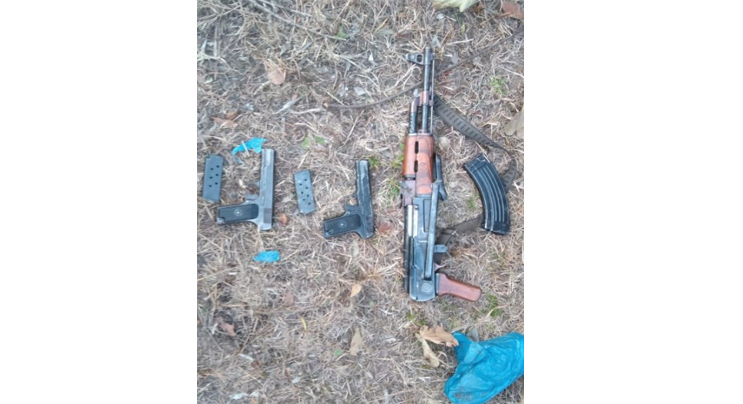 AK-47, M-16, grenade launcher recovered in Aizawl, BSF says dumped by Myanmar rebels