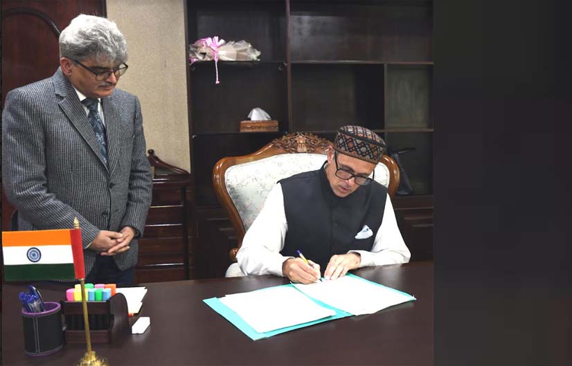 Omar Abdullah assumes office as Chief Minister of Jammu and Kashmir