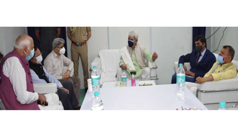 J&K now has a greater capacity to treat all Covid-19 & other patients: Manoj Sinha