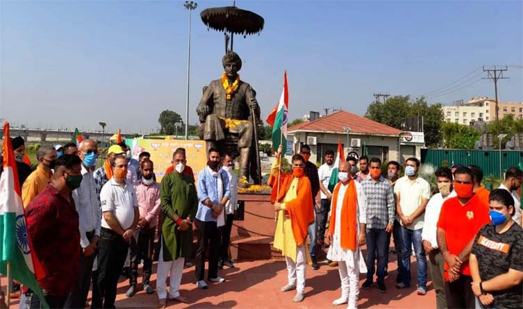 BJP pays tributes to Maharaja Hari Singh ji on his birth anniversary