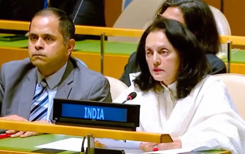 India slams Pakistan for raking up Kashmir issue in UN