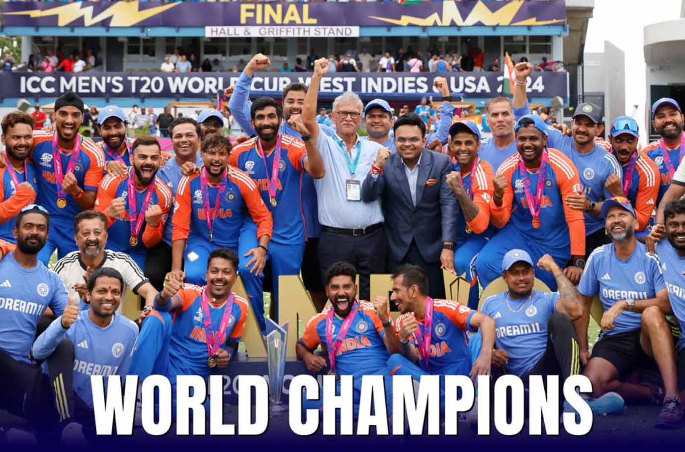 BCCI announces prize money of Rs 125 crores for team India for winning ICC T20 World Cup 2024 trophy