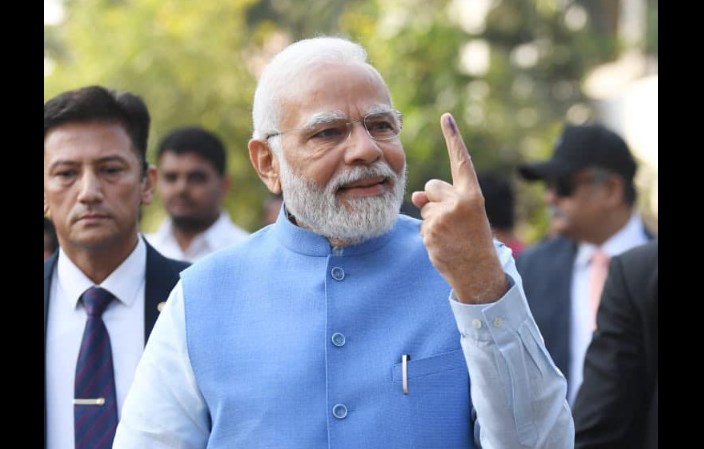 Gujarat polls second phase: PM Modi casts vote in Ahmedabad