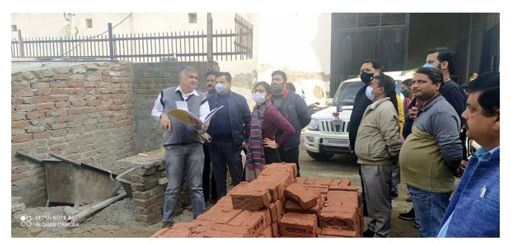 JMC Commissioner inspects developmental works