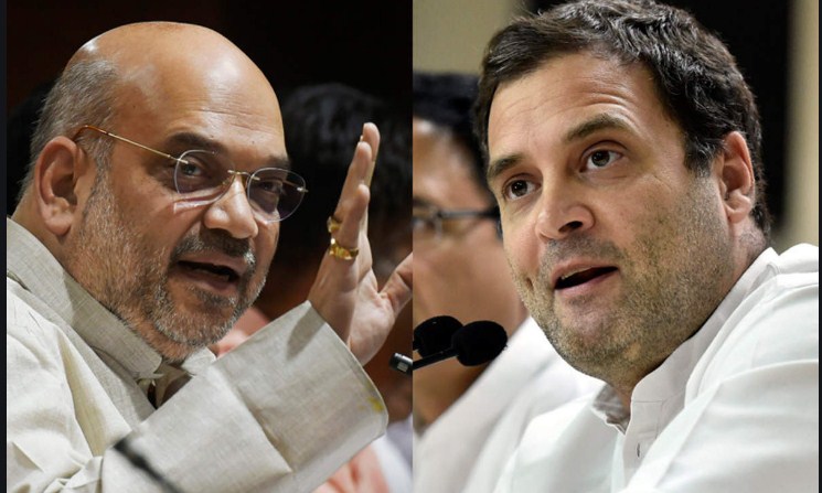 Rise above petty politics: Amit Shah hits back at Rahul Gandhi with video of soldier's father