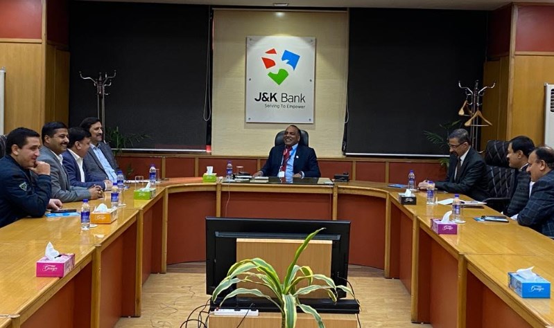 CCI delegation calls on J&K Bank MD & CEO, put-forth issues of business fraternity