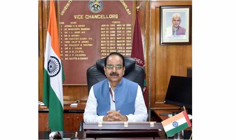 Dr BN Tripathi assumes charge of Vice Chancellor SKUAST Jammu