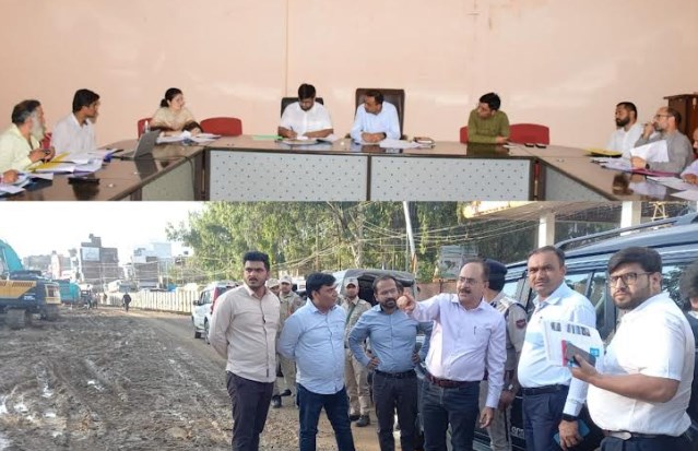 Div Com visits Samba, inspects progress of ongoing work on Delhi Katra Expressway project