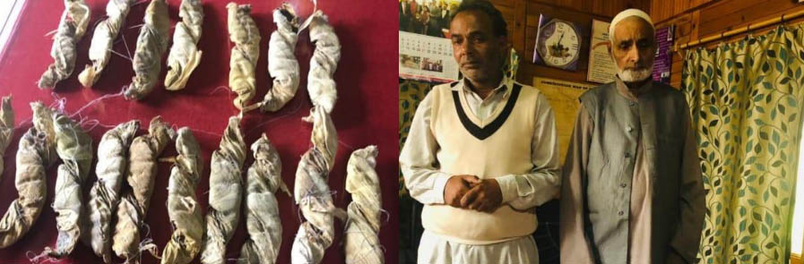 Father,Son arrested in Sopore; Huge quantity of Charas recovered