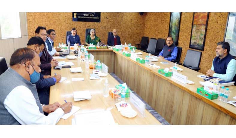Delimitation Commission holds meeting to Seek Views on Delimitation process of UT of Jammu and Kashmir.