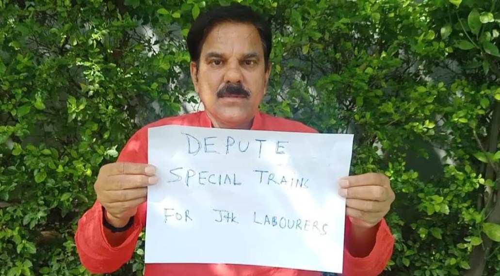 Depute special trains, aircrafts for stranded J&K labourers: Harsh Dev Singh 