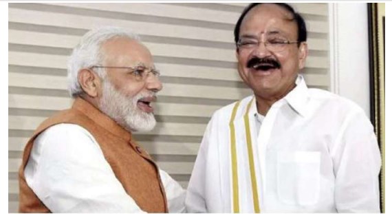 Venkaiah Naidu farewell: PM Modi hails Rajya Sabha chairman’s wit, one liners