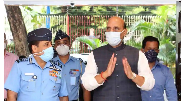 Rajnath asks IAF to stay prepared for any eventuality amid border row