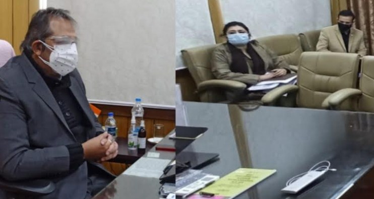 Advisor Baseer Khan reviews issues of Samba and Kathua IEs