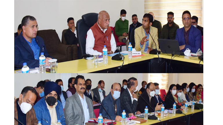 Jammu DDC Chairman reviews progress of works under B2V3, District Capex, DDC, BDC, PRI components