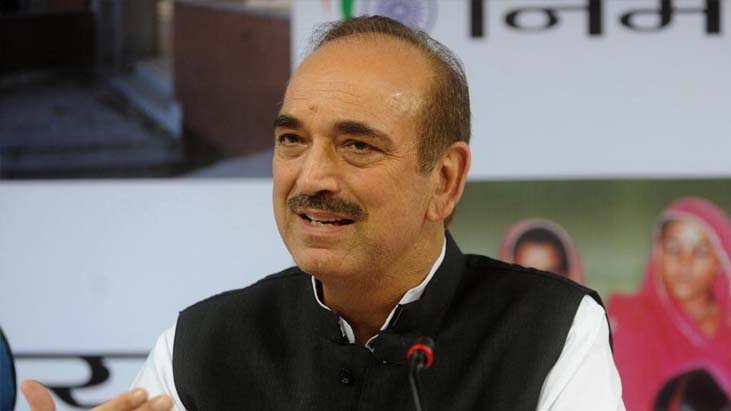 Azad expresses concern over high COVID deaths in J&K