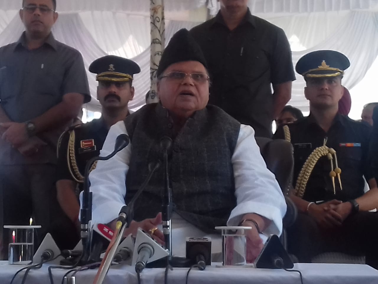 Political killings act of desperation after successful local bodies elections: Governor SP Malik