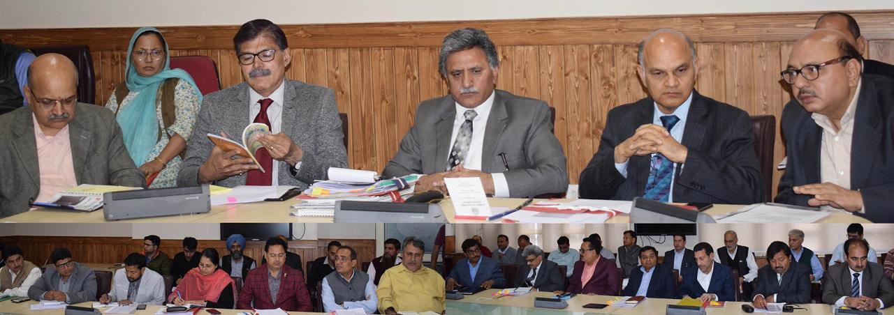 Advisor Sharma reviews finalization of State and District plans under Capex Budget