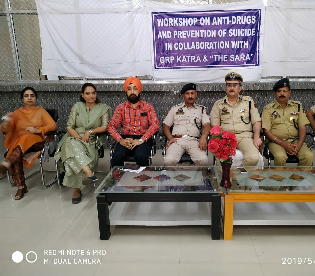 GRP Katra organised workshop on Drug Abuse and Suicide Prevention 