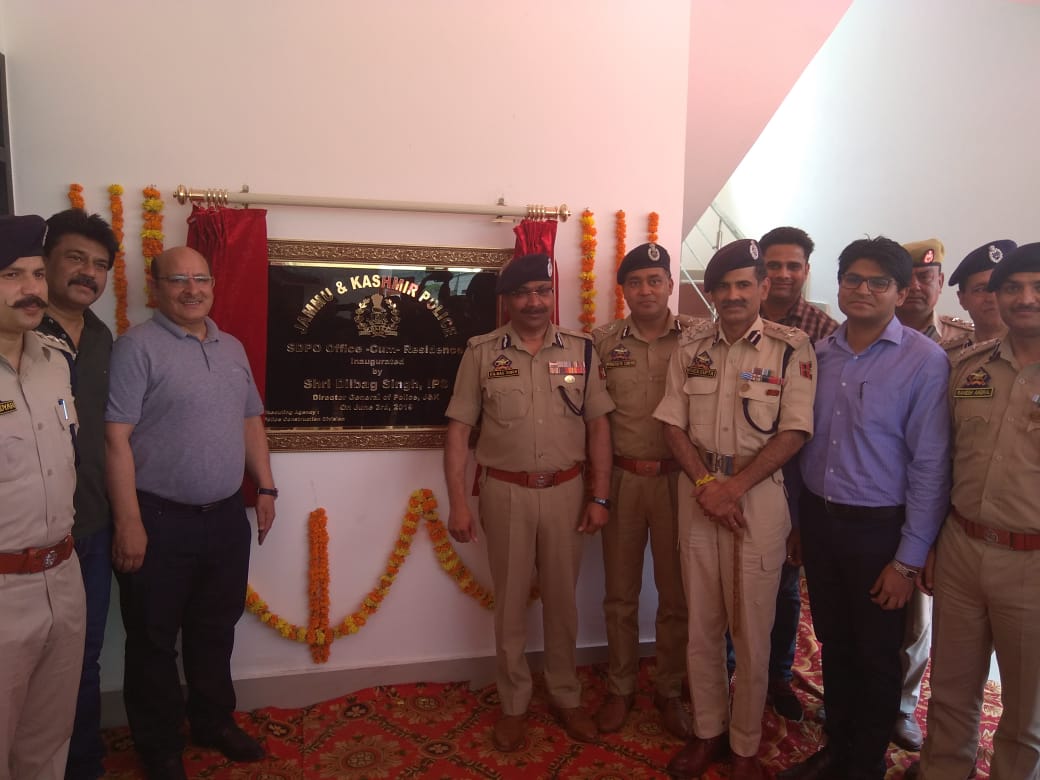 DGP inaugrates office and Residence building of SPDO Mendhar