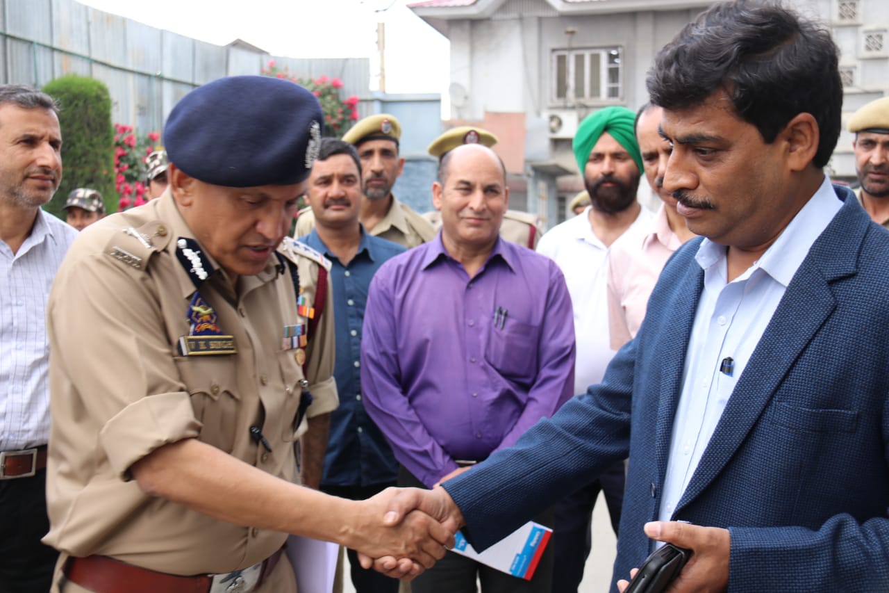 FC Finance Arun Mehta visits Fire and Emergency services Head Quaters