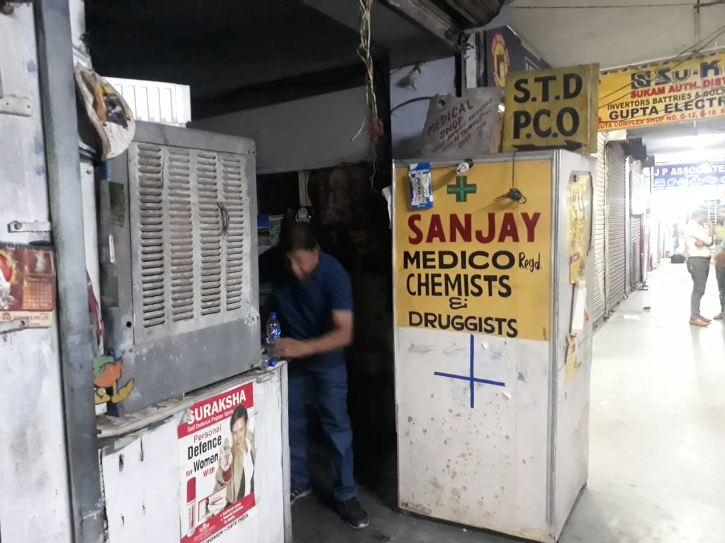 Medical Pharmacy sealed at Bus Stand Jammu for selling banned narcotic drug