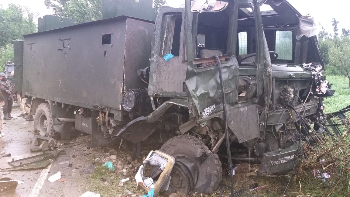 Pulwama IED blast:  One soldier succumbs, two others critical 