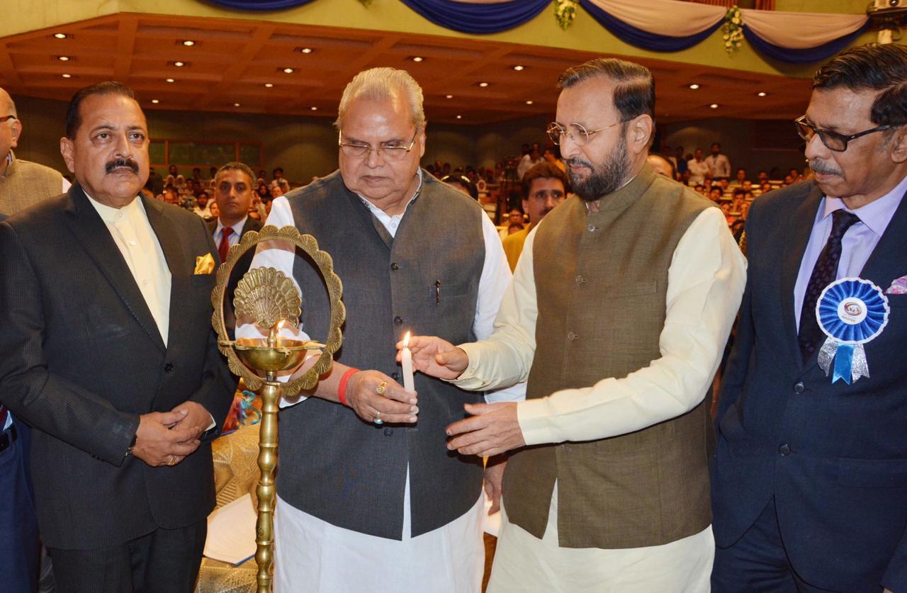 Governor distributes free set top boxes, Dr.Jitendra launches Dogri News Bulletin