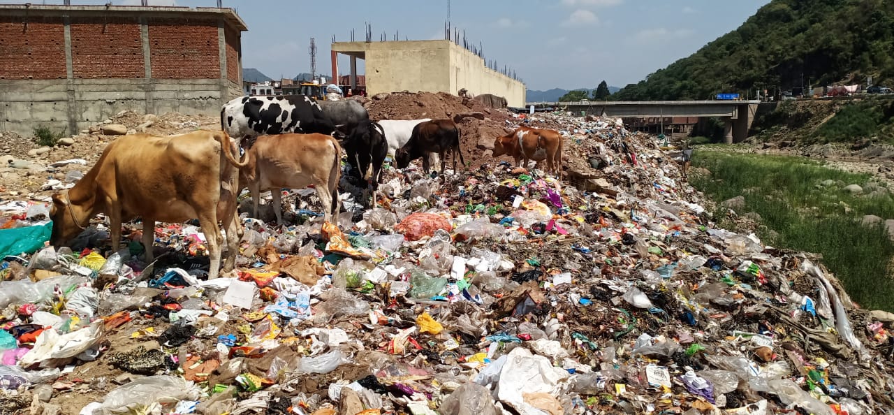 Swachh Bharat Abhiyan a distant reality in Rajouri, heaps of Garbage lying across town 