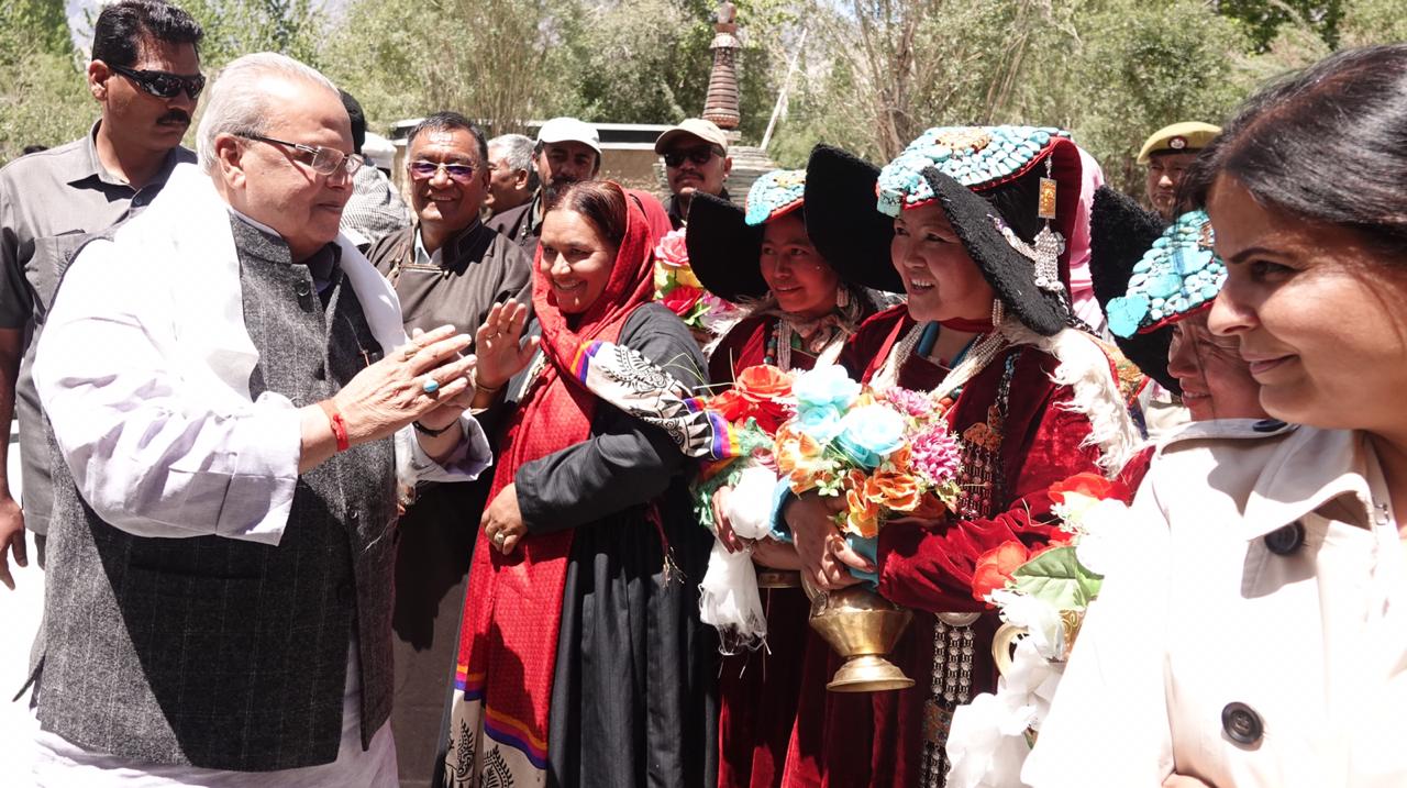 No-one involved in corruption shall be spared : Governor in Nubra 