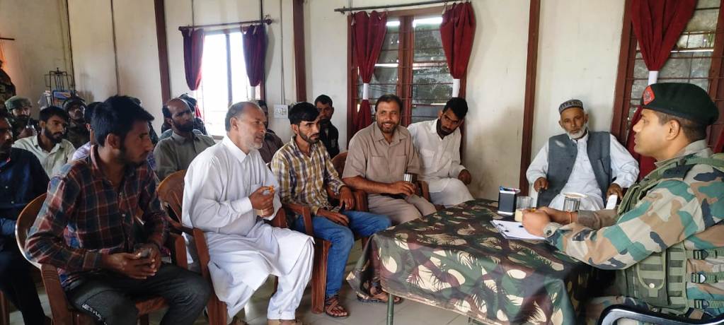 Army interacts with Ex Servicemen in Rajouri and Poonch Districts 
