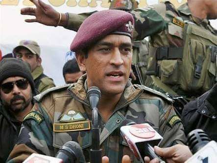 Dhoni may serve in Army battalion in J&K