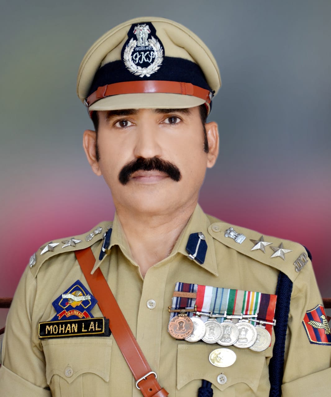 SSP Mohan Lal awarded President Police medal for meritorious services
