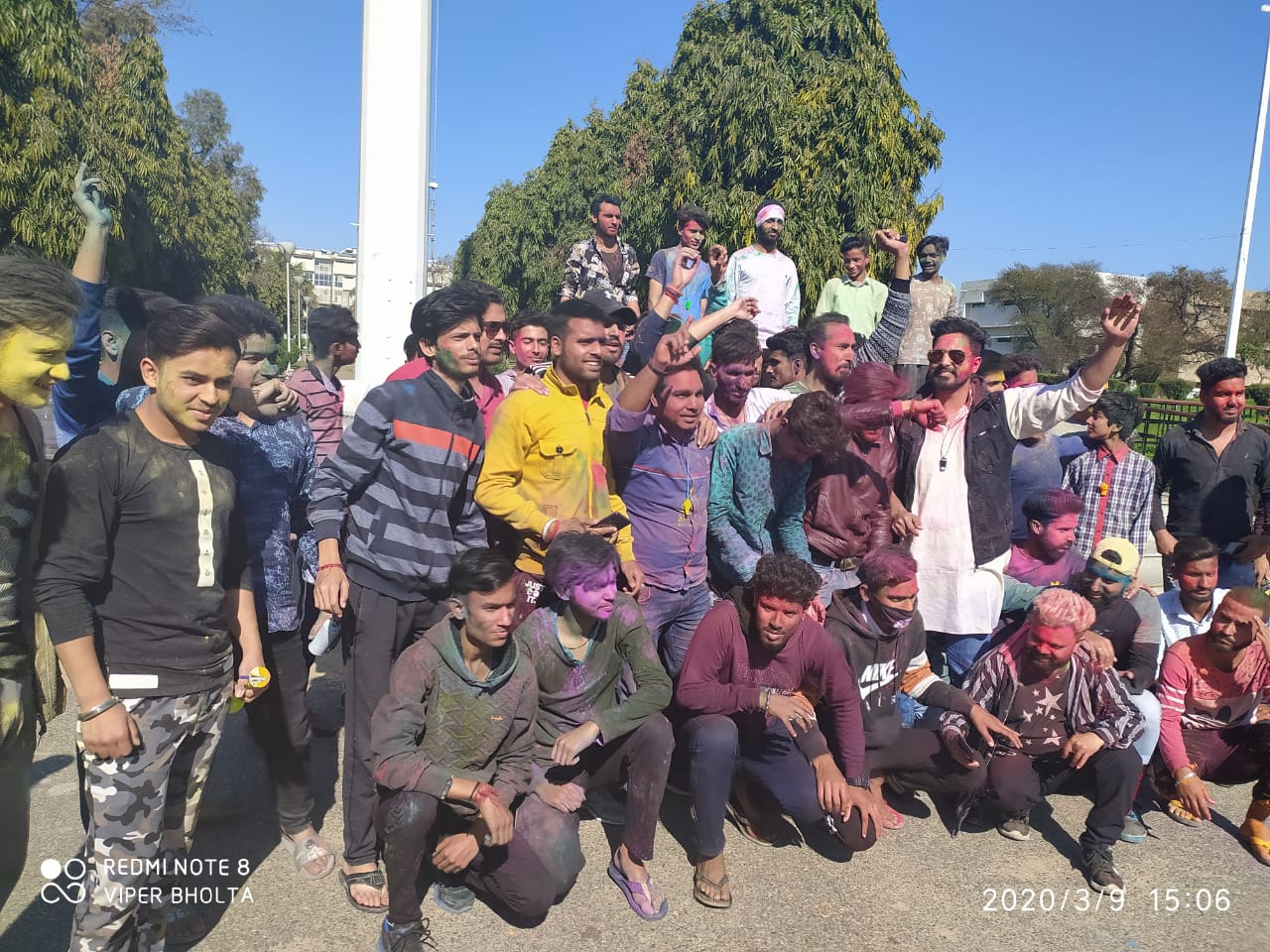 Happy Holi 2020: High spirited Festival celebrated across Jammu, LG greets people 
