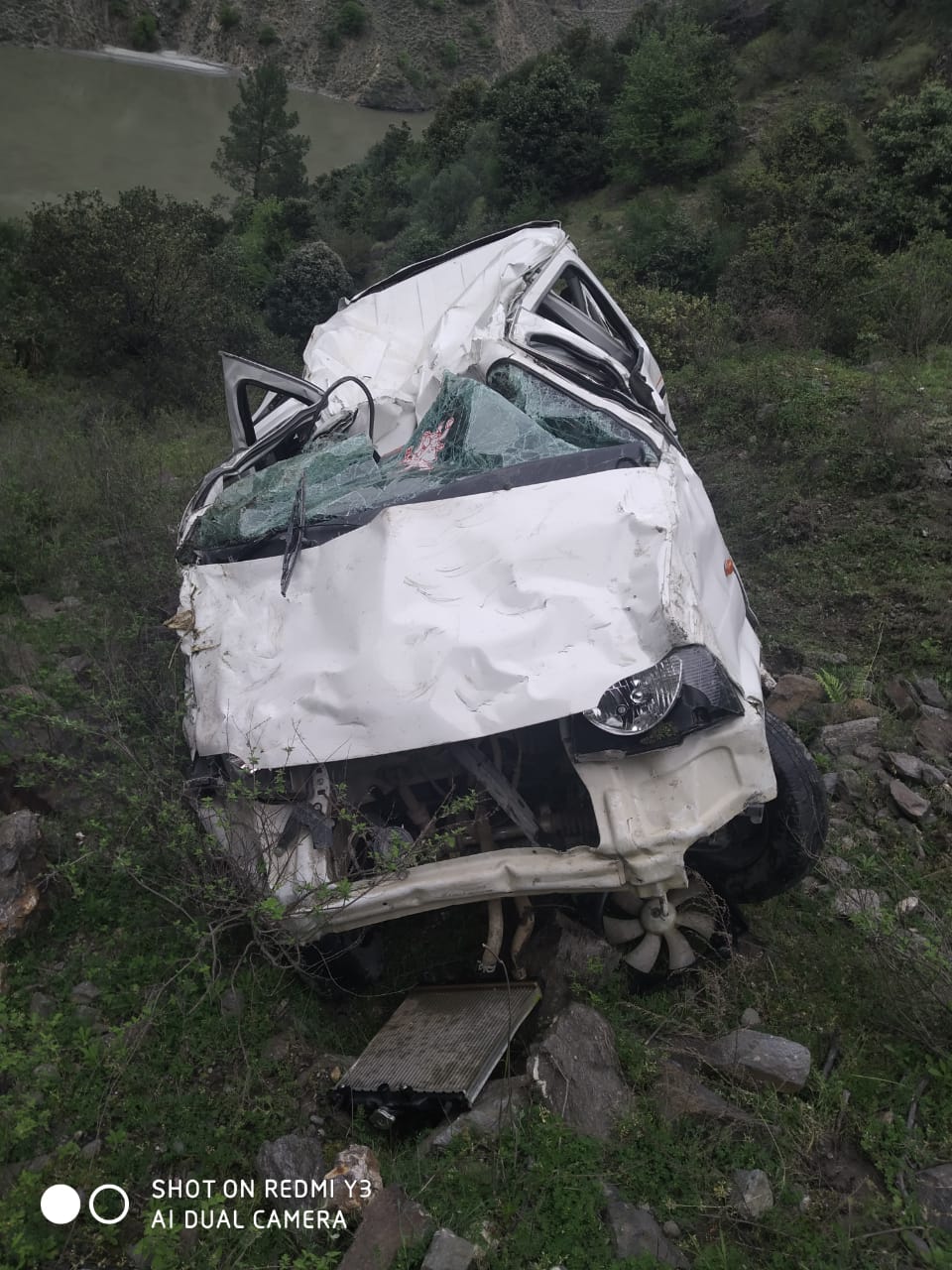 One dead one injured as Car rolls down deep Gorge at Doda 