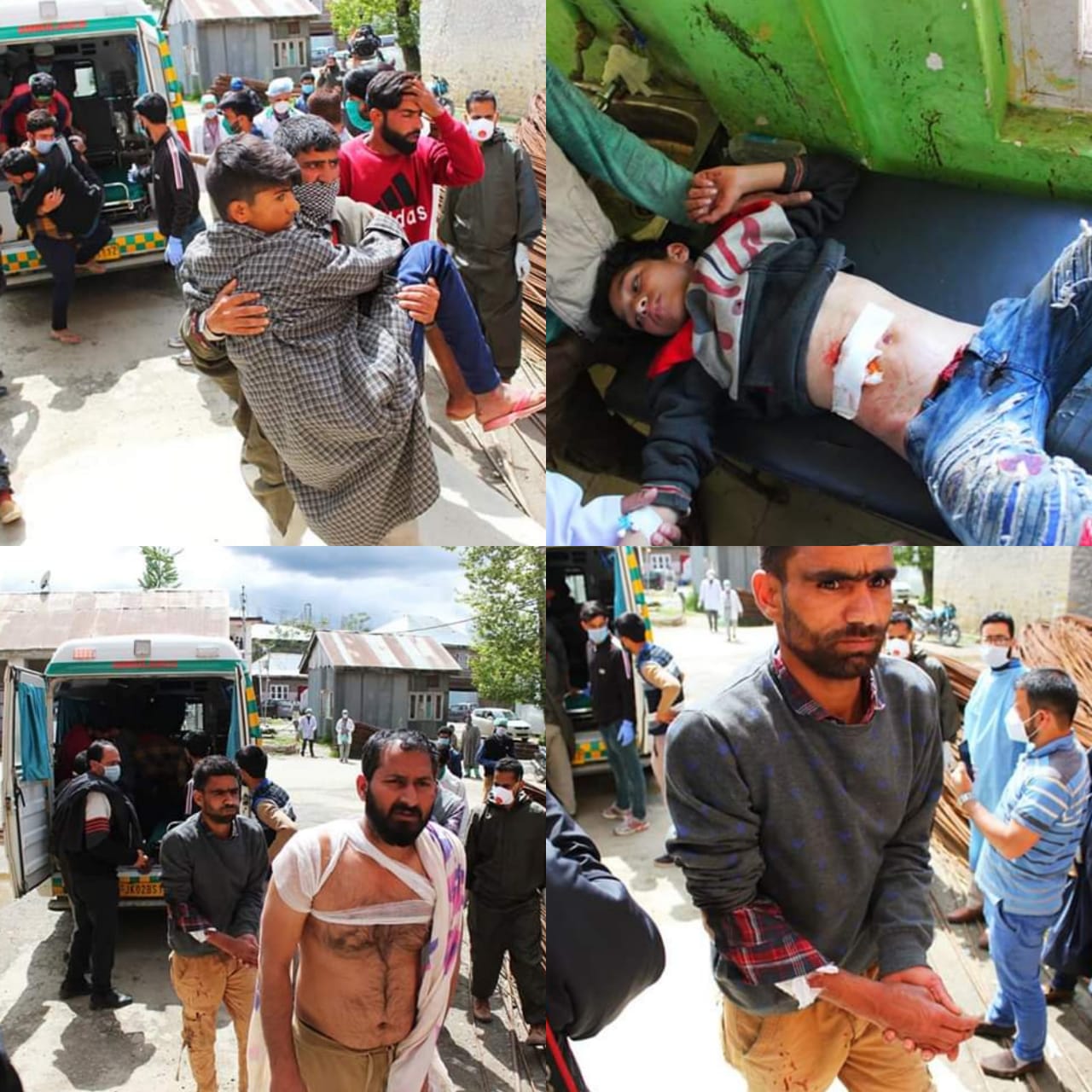 4 minors among 7 persons injured as shell, found near gunfight site, explodes in Handwara