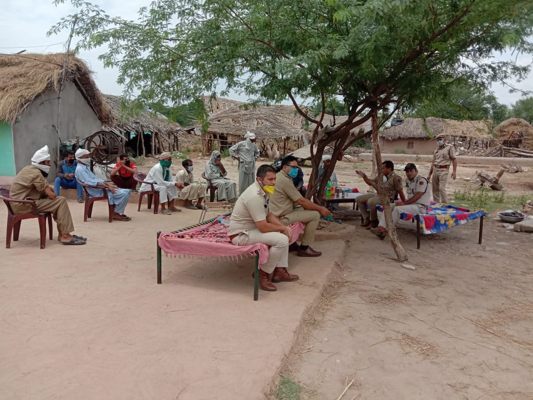 Domana Police led by SDPO makes special efforts to redress problems of all communities during COVID 
