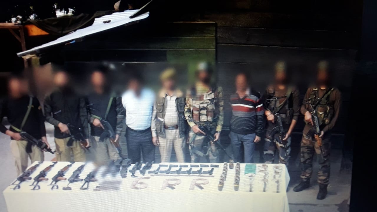 Militant Hideout Busted in Kupwara, Huge cache of Arms and Ammunition Recovered