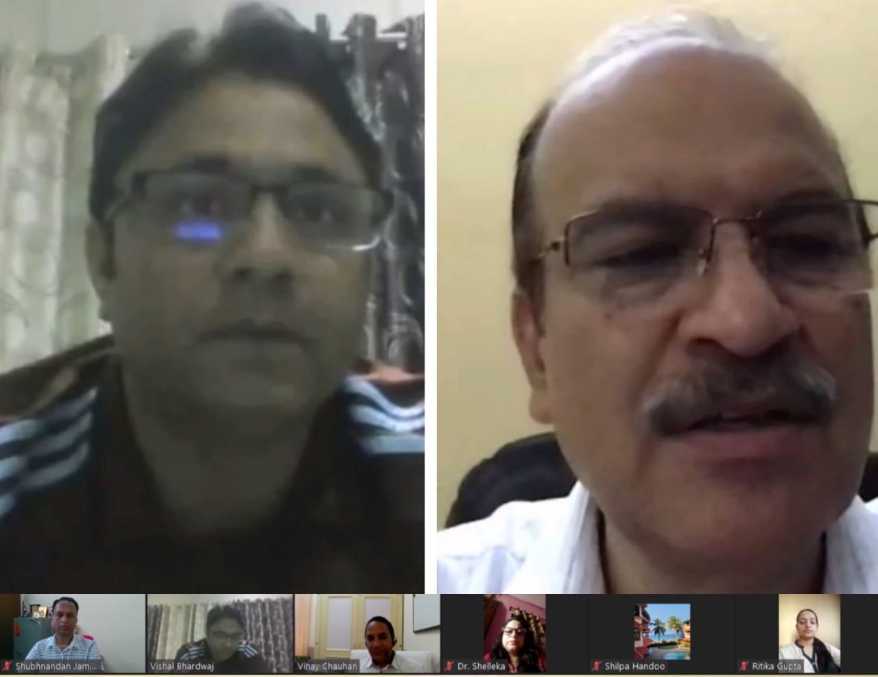 JU organized Web Lecture on Career Planning by Vishal Bhardwaj from Mr Cooper, USA