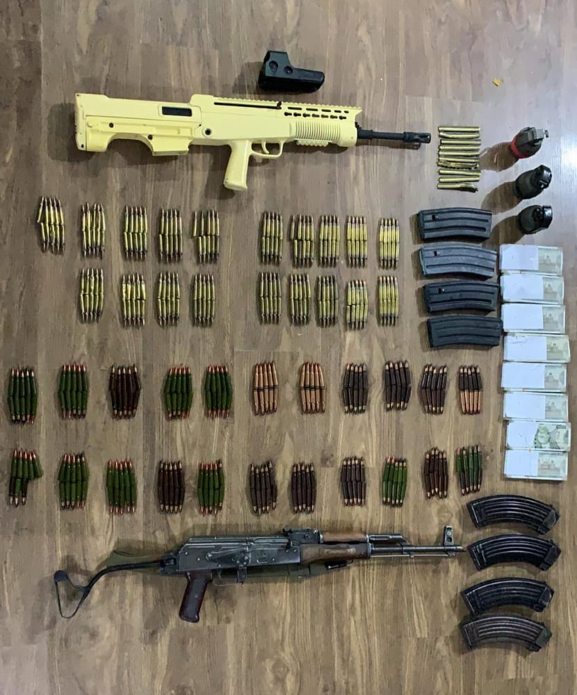 Two persons arrested, war-like stores recovered in J&K's Anantnag