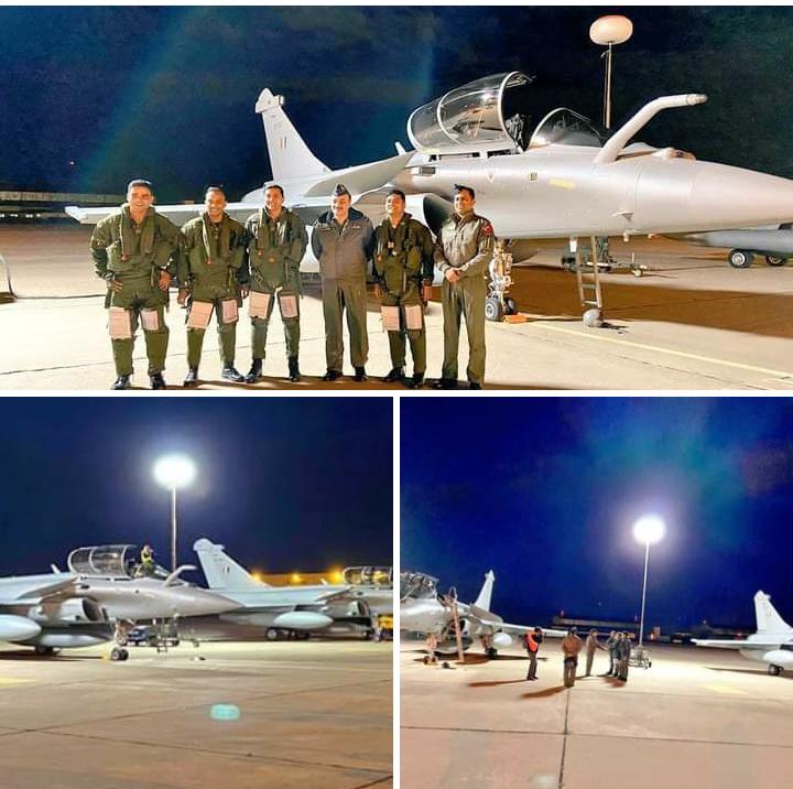 Second batch of Rafale arrives in India, DM congratulates IAF