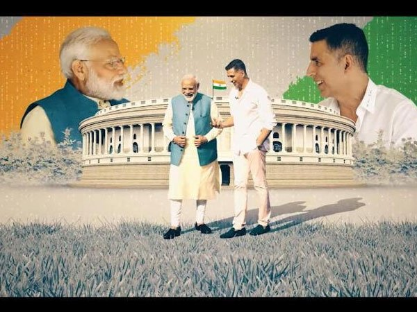 PM Modi and Akshay Kumar sit down for a "non political talk"; PM shares about his life and likes.