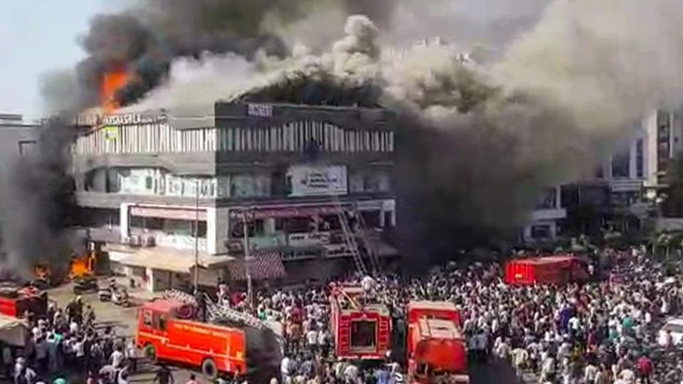 Atleast  20 students dead in Surat Coaching Centre fire; CM Rupani orders enquiry