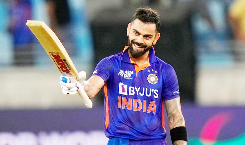 Asia Cup 2022: Virat Kohli scores first international century in almost three years