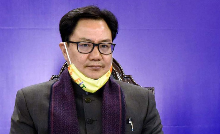 Kiren Rijiju moved out of law ministry, gets Ministry of Earth Sciences